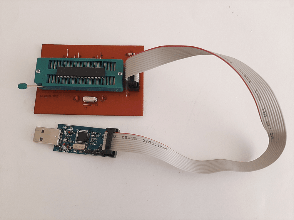 زیف سوکت برای پروگرامر USBASP