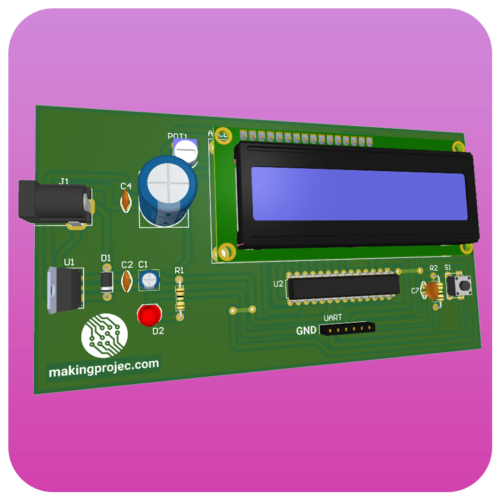 پروژه تستر LCD های کاراکتری