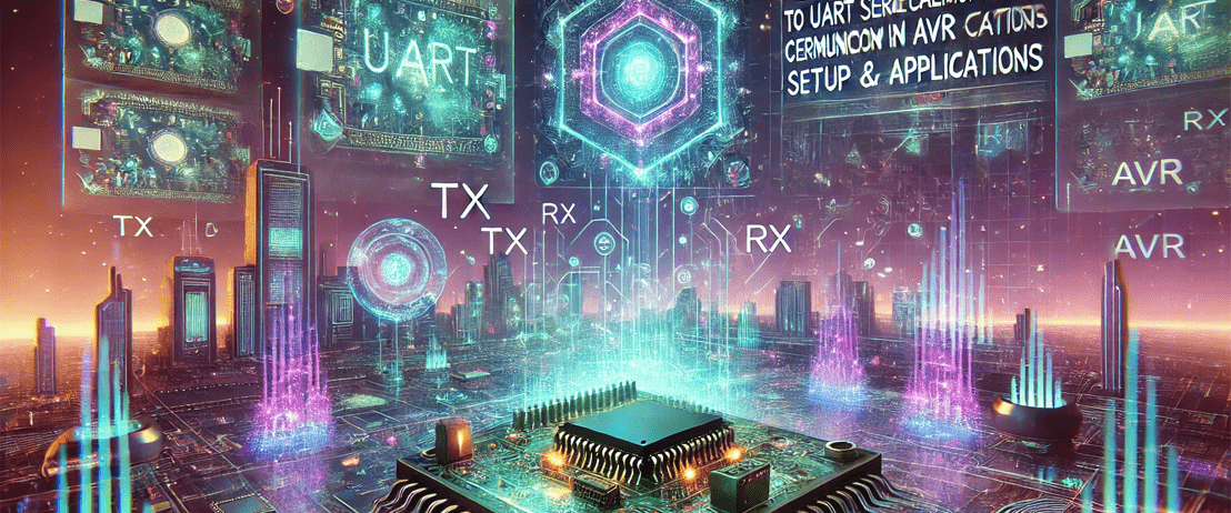 آموزش کامل ارتباط سریال UART در AVR راه‌اندازی و کاربردها