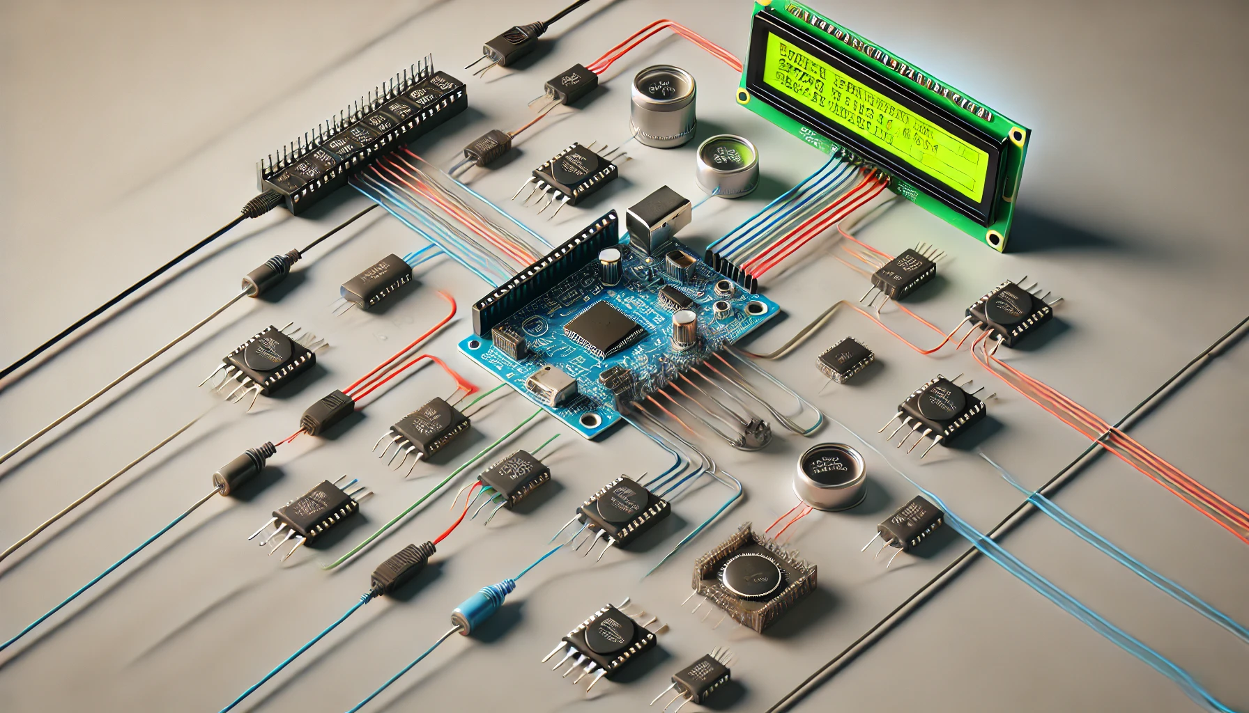 آموزش کامل I2C در AVR ارتباط با سنسورها حافظه‌های خارجی و نمایشگرها