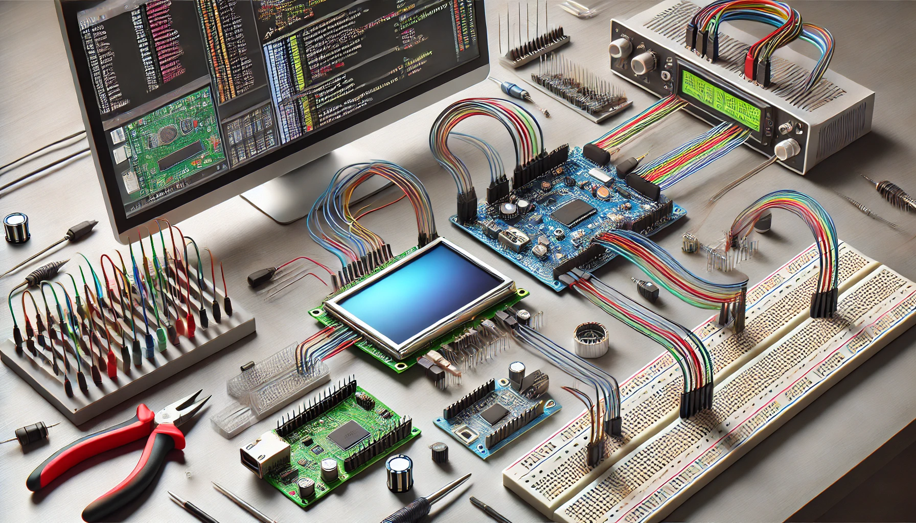 اتصال و راه‌اندازی نمایشگر LCD TFT با میکروکنترلر STM32