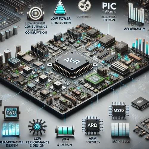 مقایسه میکروکنترلر های AVR با PIC ، ARM و MSP430 کدام بهتر است؟