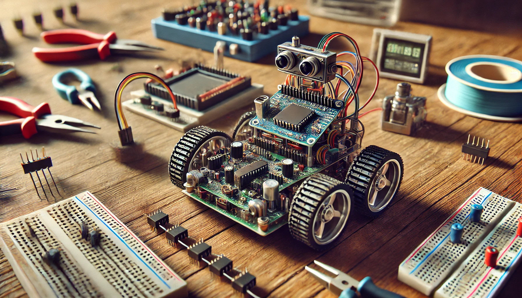 آموزش راه‌ اندازی پروژه ربات ساده با میکروکنترلر STM32