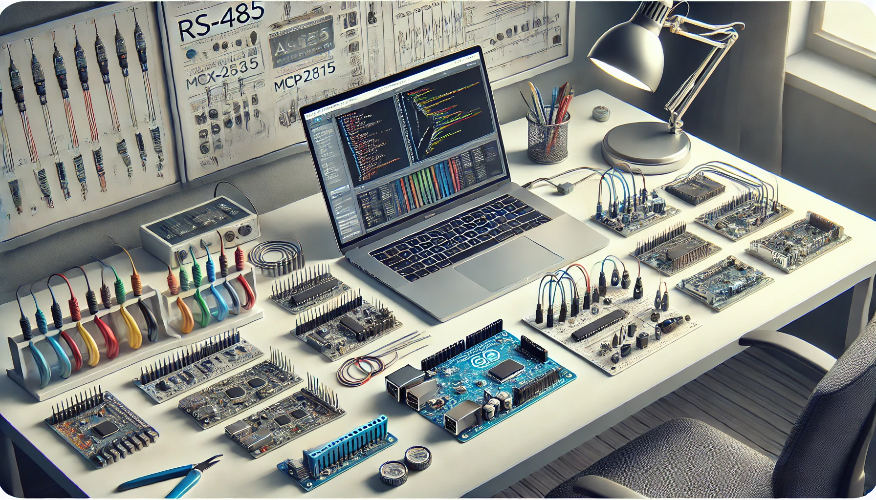 آموزش کامل پروتکل‌های RS-485، CAN و LIN در میکروکنترلر AVR