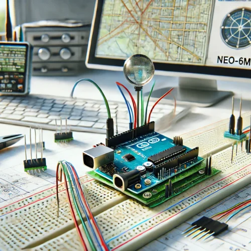 اموزش ماژول GPS و ردیابی موقعیت جغرافیایی با اردوینو Arduino