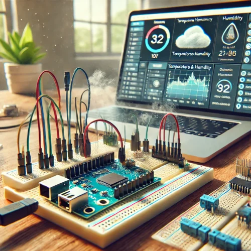 اموزش پروژه IoT با میکروکنترلر STM32 و اتصال به پلتفرم‌ های ابری