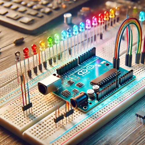 اموزش LED RGB کنترل نور با اردوینو Arduino ترکیب رنگ‌ ها و برنامه‌ نویسی