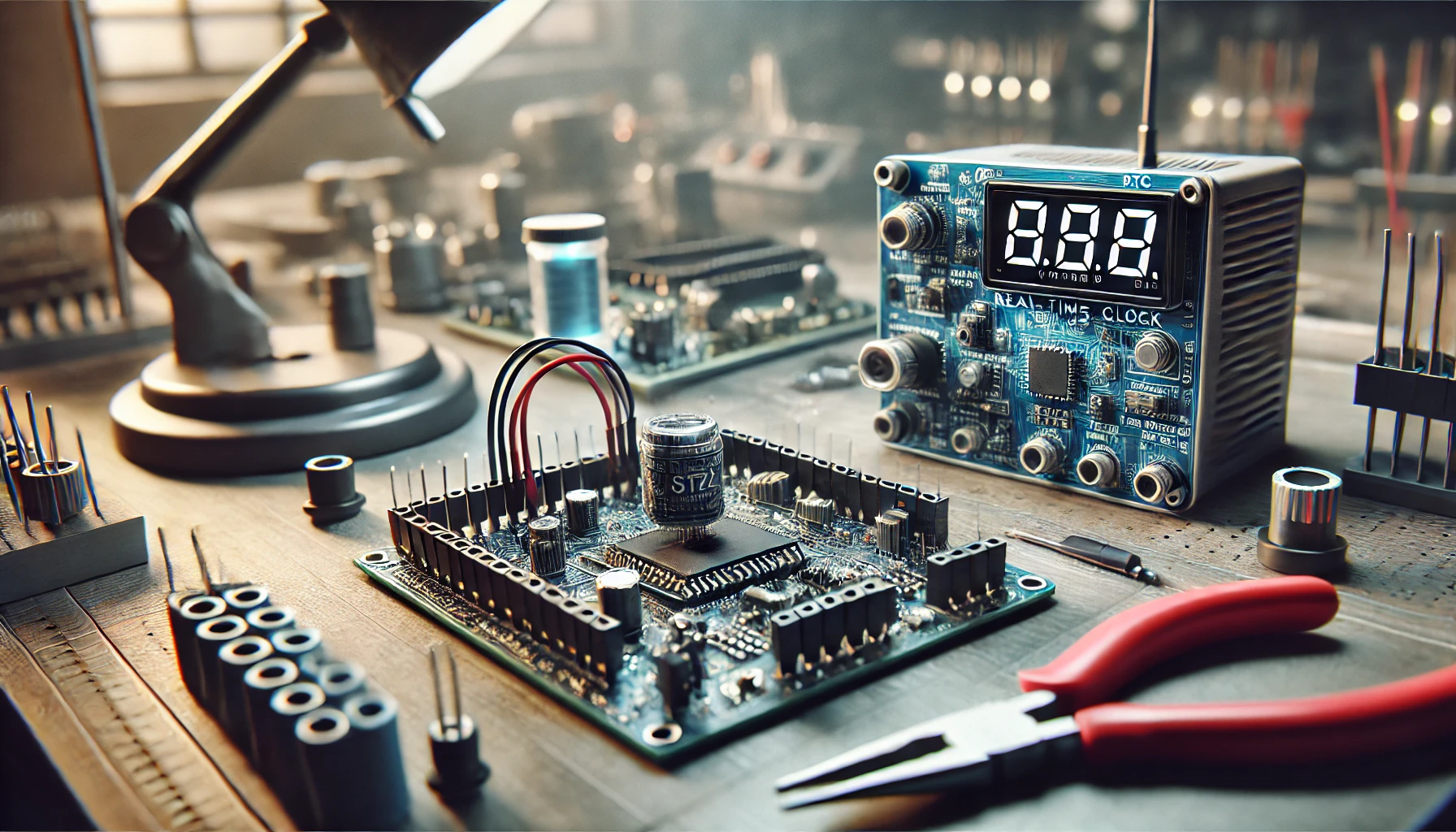 آموزش RTC در میکروکنترلر STM32 تنظیم و استفاده از ساعت بلادرنگ پروژه‌ دقیق