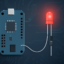 کنترل LED با میکروپایتون پروژه روشن و خاموش کردن LED