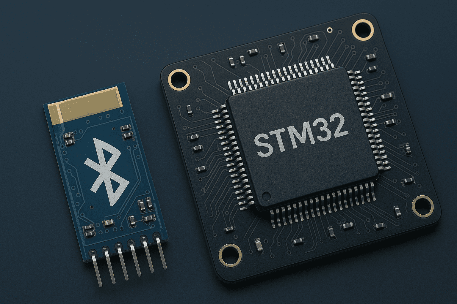 آموزش راه‌ اندازی ارتباط بلوتوث Bluetooth با میکروکنترلر STM32