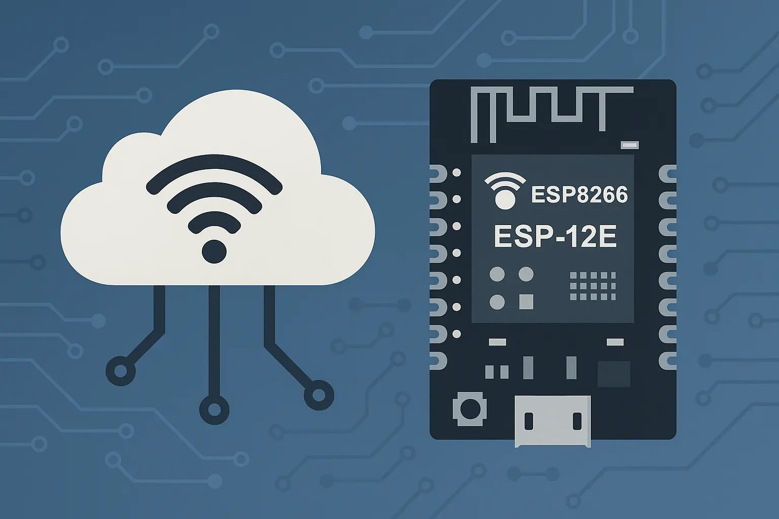 آموزش ساخت پروژه اینترنت اشیا IoT با Arduino ماژول ESP8266