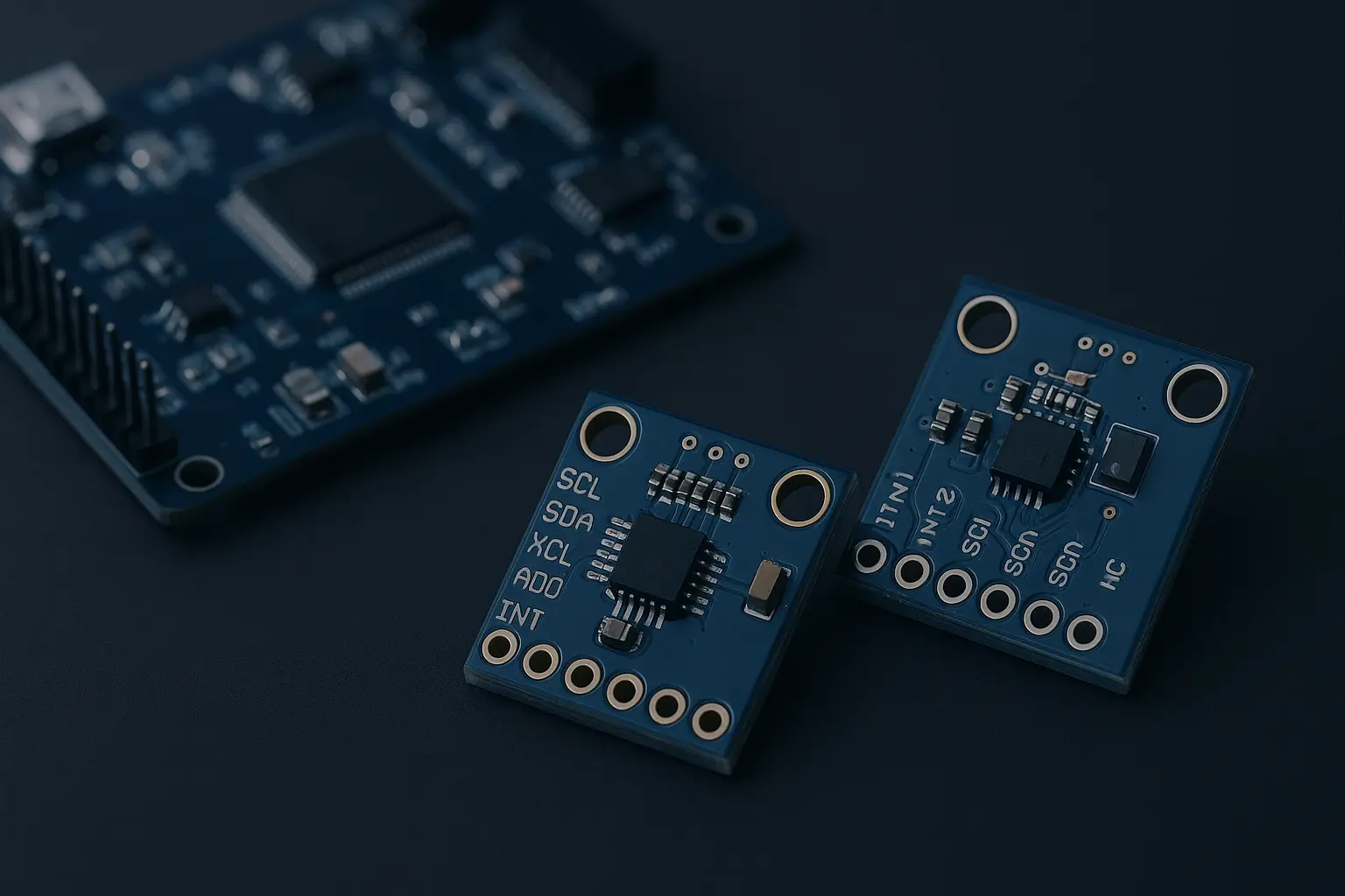 اموزش راه اندازی سنسور ژیروسکوپ و شتاب سنج MPU6050 و LSM6DS3 با میکروکنترلر STM32