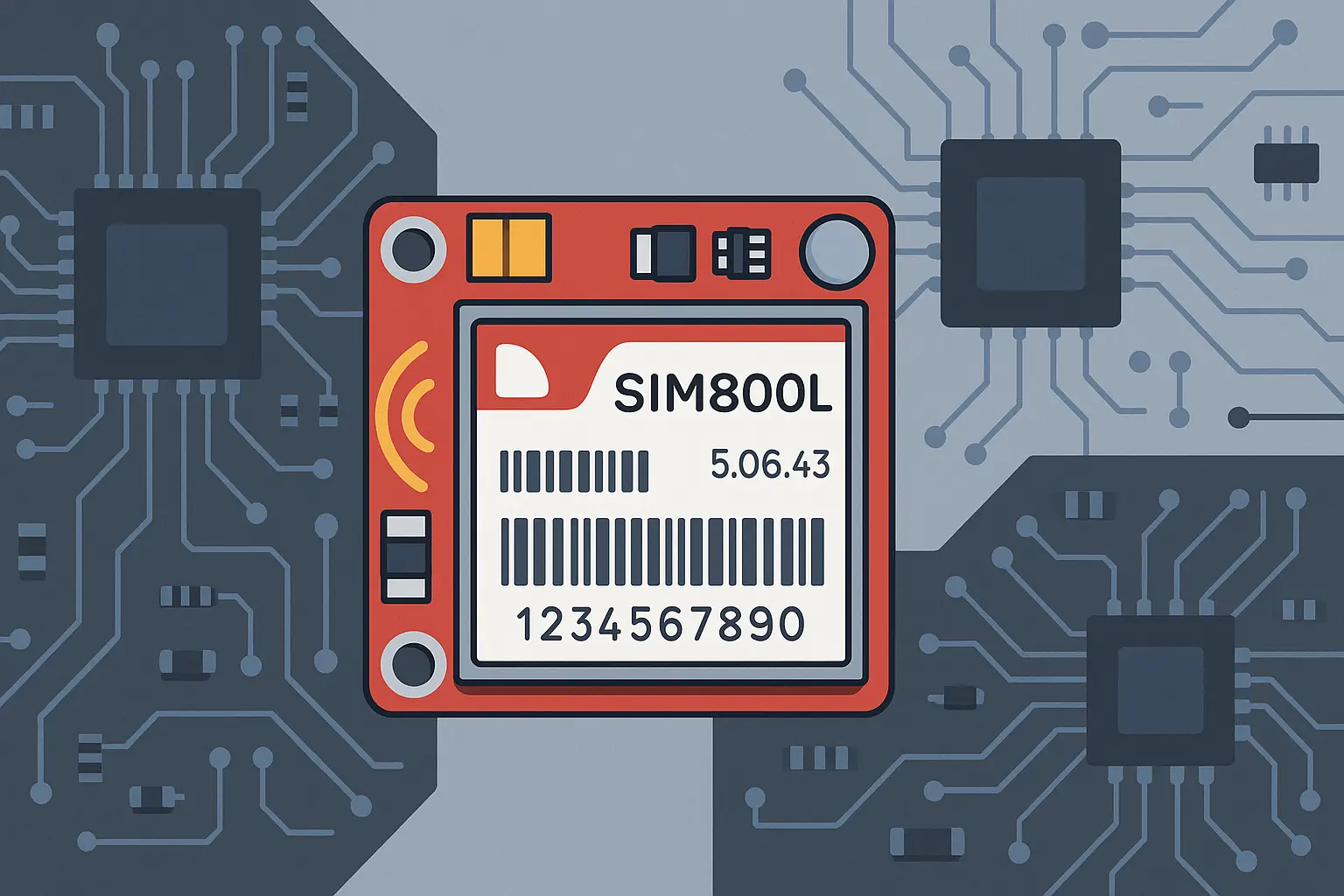 بررسی کامل و راه اندازی ماژول SIM800L مشخصات فنی، جریان مصرفی، کاربردها و نکات طراحی
